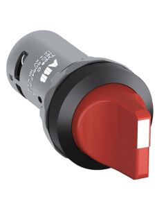 SELECTORA MANIJA CORTA ROJA 0-1 NA+NC SIN RETENCION IP67 ABB