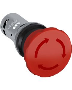 PULSADOR DE EMERGENCIA 40MM (PULSAR-GIRAR) 1NA+1NC ABB
