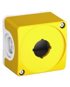 CAJA AMARILLA PARA 1 PULSADOR DE EMERGENCIA ABB