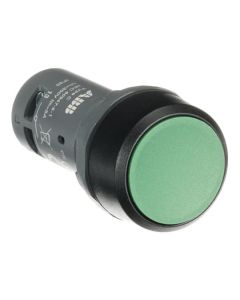 PULSADOR RASANTE COMPACTO 1NA+1NC VERDE IP67 ABB