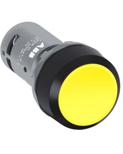 PULSADOR RASANTE COMPACTO 1NA+1NC AMARILLO IP67 ABB