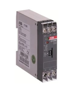 RELÉ DEMORA AL ON 1 INV. 3/300SEG. 2LED 24VCA/VCC220VCA ABB