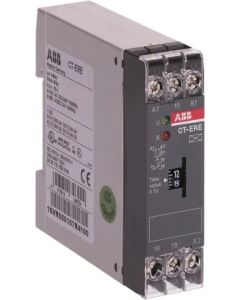 RELÉ DEMORA AL ON 1 INV 3S./30M. 2 LED 24VCA/VCC-220VCA ABB