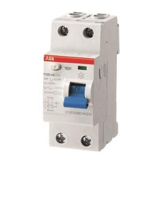 INTERRUPTOR DIFERENCIAL BIPOLAR 100A. 30 MA ABB ACCESORIABLE