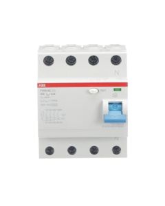 INTERRUPTOR DIFERENCIAL TETRAPOLAR 63A. 100MA. ACCESORIABLE ABB