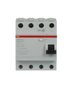 INTERRUPTOR DIFERENCIAL TETRAPOLAR IN 40A. 100 MA ABB