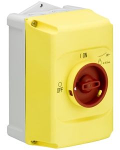 CAJA IP65 AMARR. MANETA ROJA P/GUARDAMOTOR MS116/132 ABB