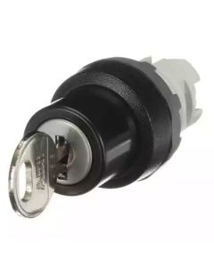 SELECTORA MODULAR 2 POSICIONES 45° (B-C) C/LLAVE C/RETORNO