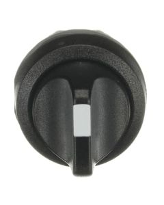 CABEZAL DE SELECTORA MODULAR NEGRA 3 POSICIONES CON RETORNO ABB       