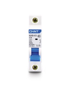 INT. TERMOMAGNÉTICO CHINT NXB-63 63A 6KA CURVA C 1-POLO