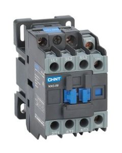 CONTACTOR CHINT NXC-09 - IN:9A - 3 POLOS + AUX: 1NA+1NC - BOB: 220VCA