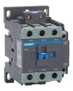 CONTACTOR CHINT NXC-100 - IN:100A - 3-POLOS + AUX: 1NA+1NC BOB: 220VCA