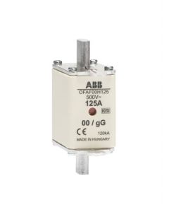 FUSIBLE TIPO GG 125A 500V TAMAÑO 00 ABB
