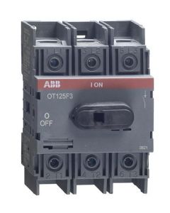 SECC. BAJO CARGA DIN 3 POLOS 125A. ABB