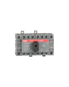 CONMUTADORA MANUAL 4X 40A. I - O - II SIN MANIJA ABB