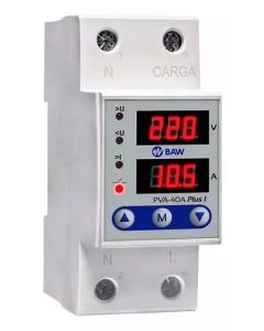 PROTECTOR VOLTAJE AMPERAJE REGULABLE 40A BAW
