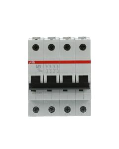 TM. TETRAPOLAR IN 32A. ICU = 6 / 10 KA. CURVA D ABB