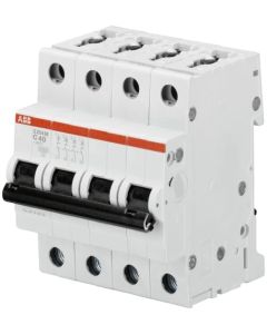 TM. TETRAPOLAR IN 32A. ICU = 10 KA. CURVA D ABB