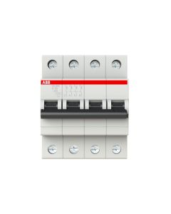 INT. TERMOMAGNETICO TETRAPOLAR 6A. 4.5 KA CURVA C ABB